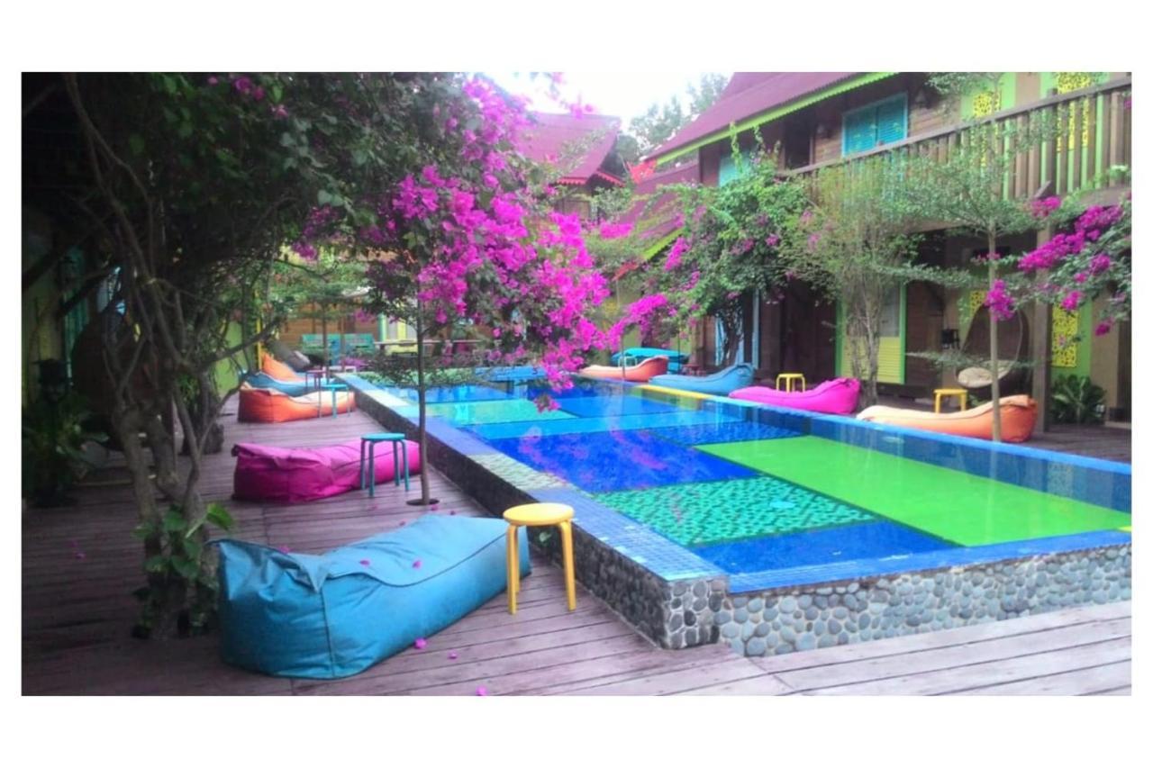 Bleu Verde, The Secret Garden - Turtle Point Beach Gili Trawangan Exterior foto