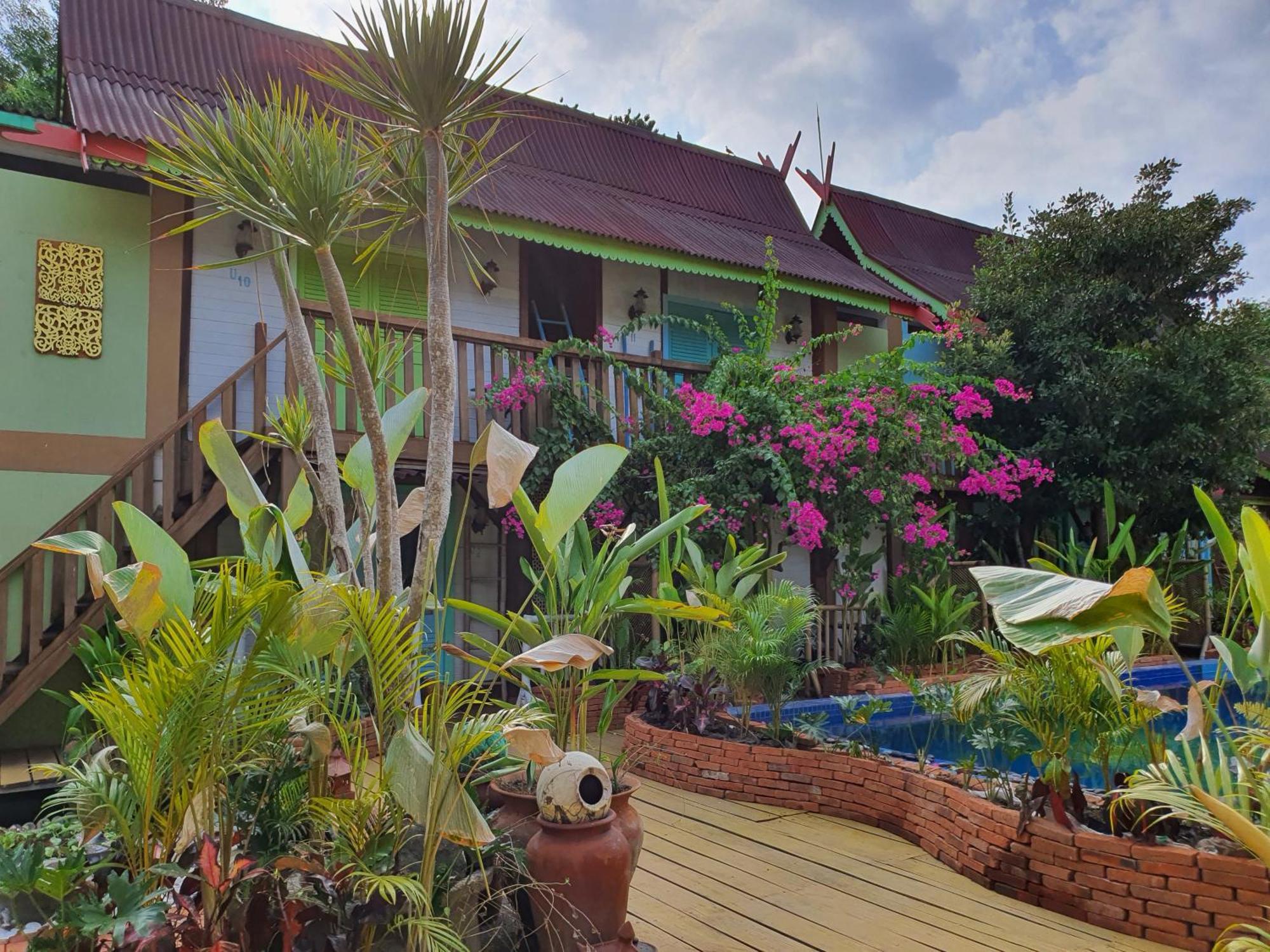 Bleu Verde, The Secret Garden - Turtle Point Beach Gili Trawangan Exterior foto